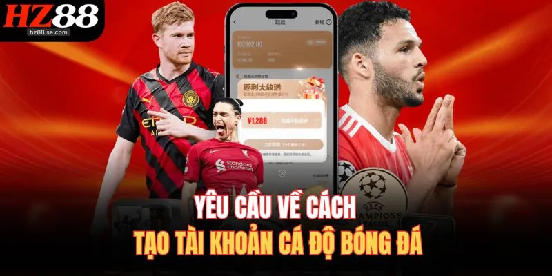 Cách Tạo Tài Khoản Cá Độ Bóng Đá - Hướng Dẫn Nhận100K Cách Tạo Tài Khoản Cá Độ Bóng Đá - Hướng Dẫn Nhận100K